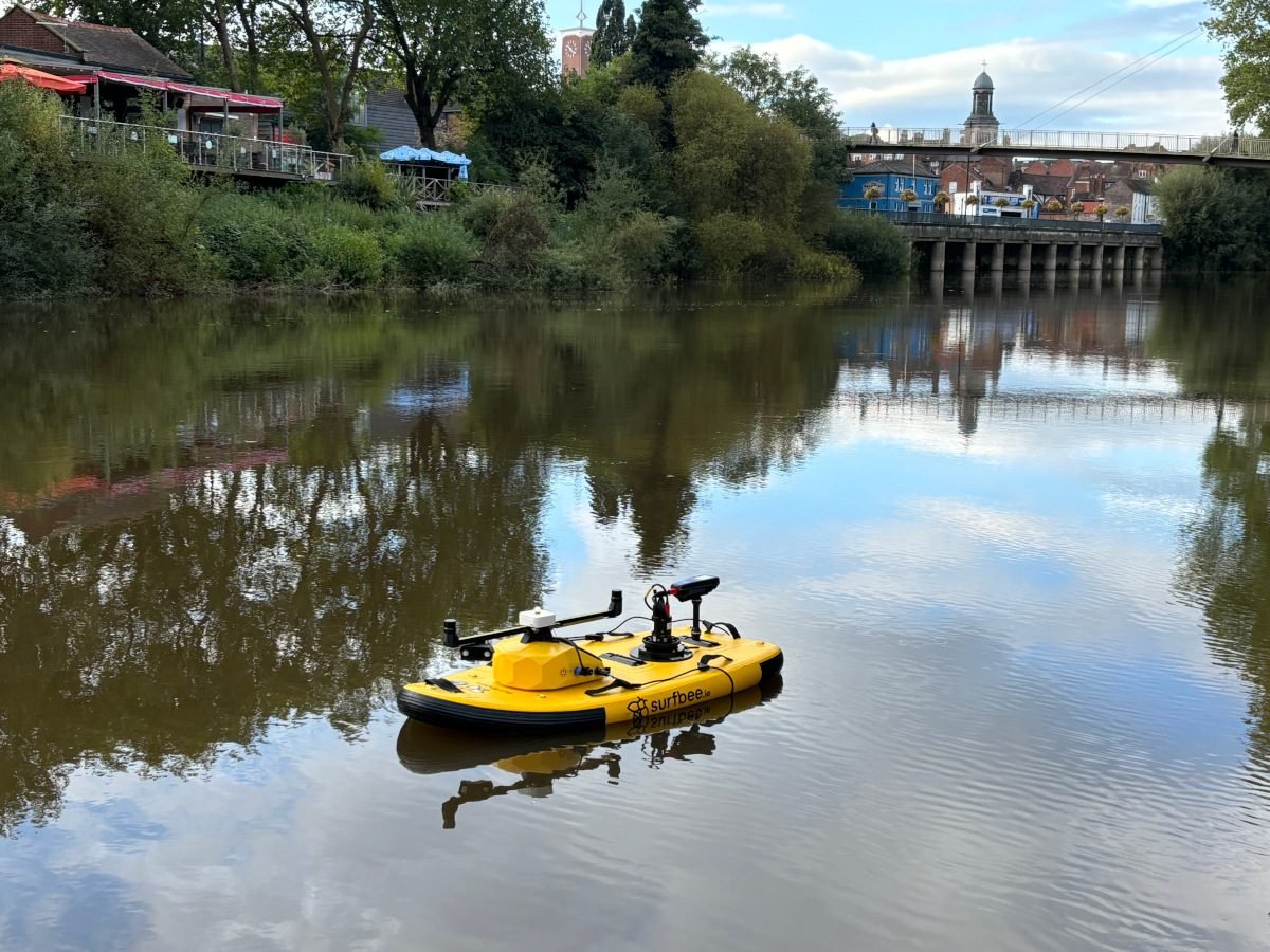 River monitoring drone boats arrive in UK