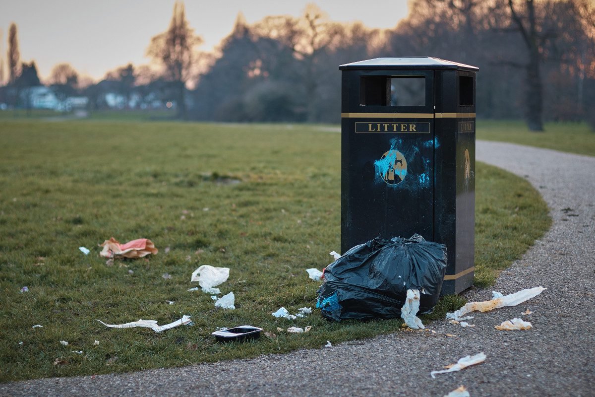 Report reveals shocking scale of litter problem in England