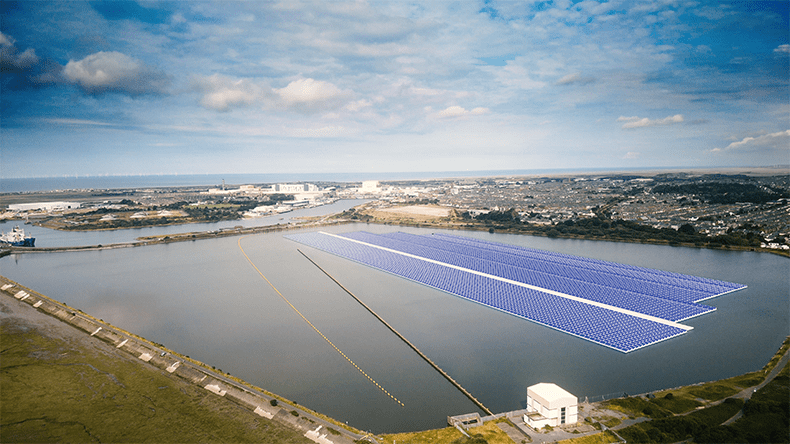UK’s largest floating solar energy project approved at Port of Barrow