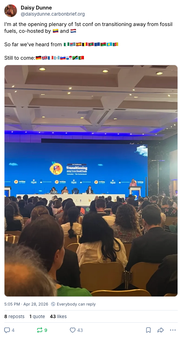 Santa Marta: Key outcomes from first summit on ‘transitioning away’ from fossil fuels