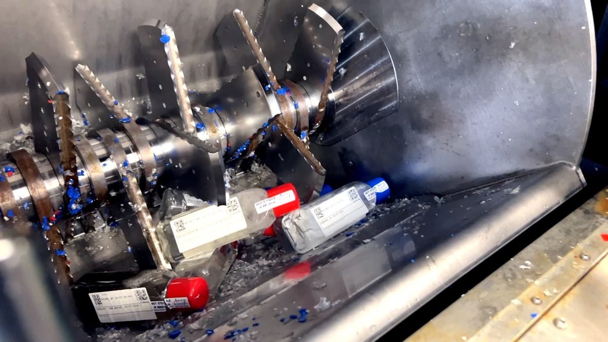 Utility adopts technology to recycle contaminated laboratory plastics