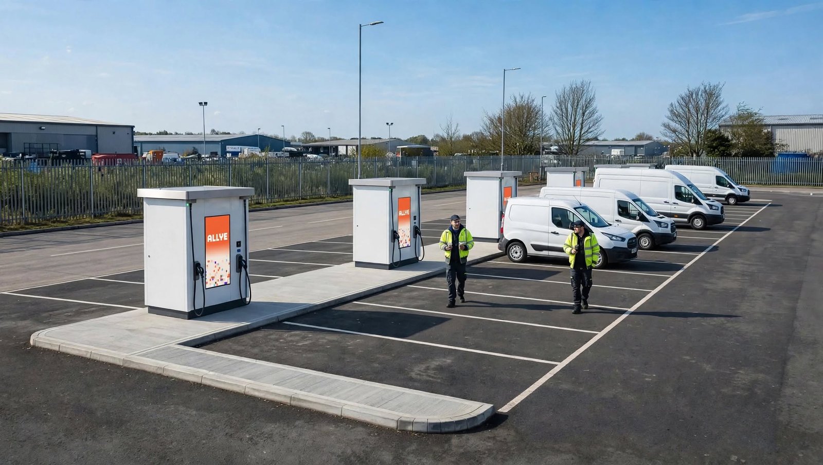 Second-life batteries power rapid EV charging